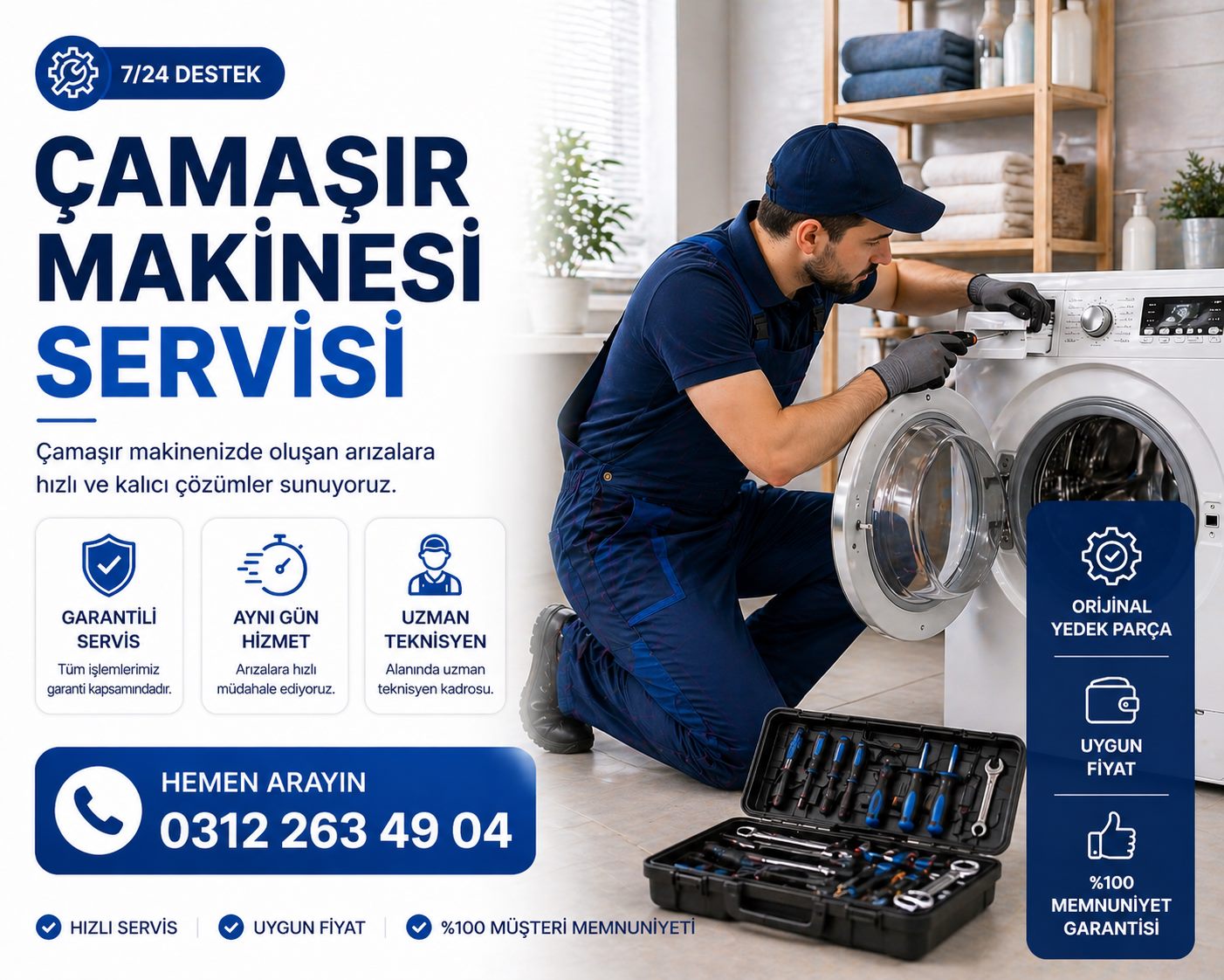 Çamaşır Makinesi Servisi