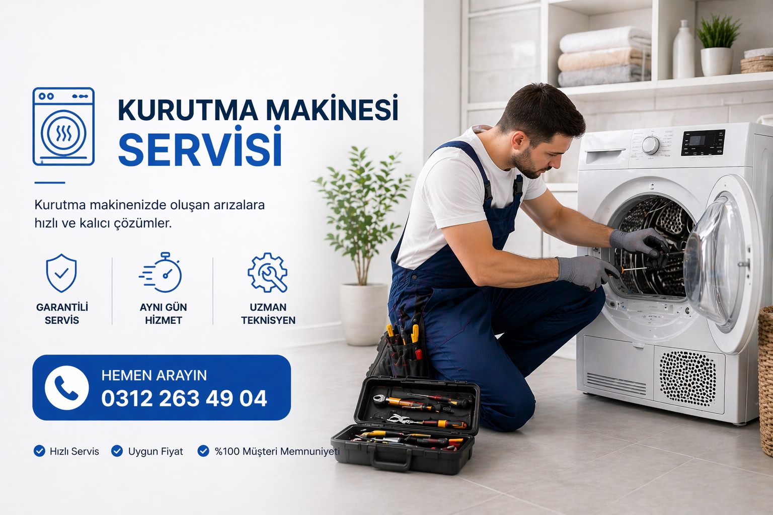 Kurutma Makinesi Servisi